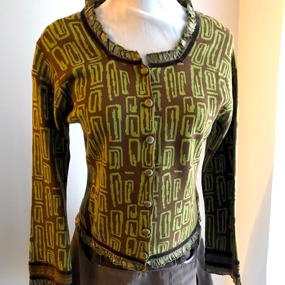 Covelo Silk and Cotton Cardigan - Picture 1 of 5